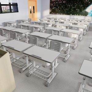 "Kids Computer Desk with Grey/Rose/Olive Green Wood Top, Storage, Shelf, and Drawer"
